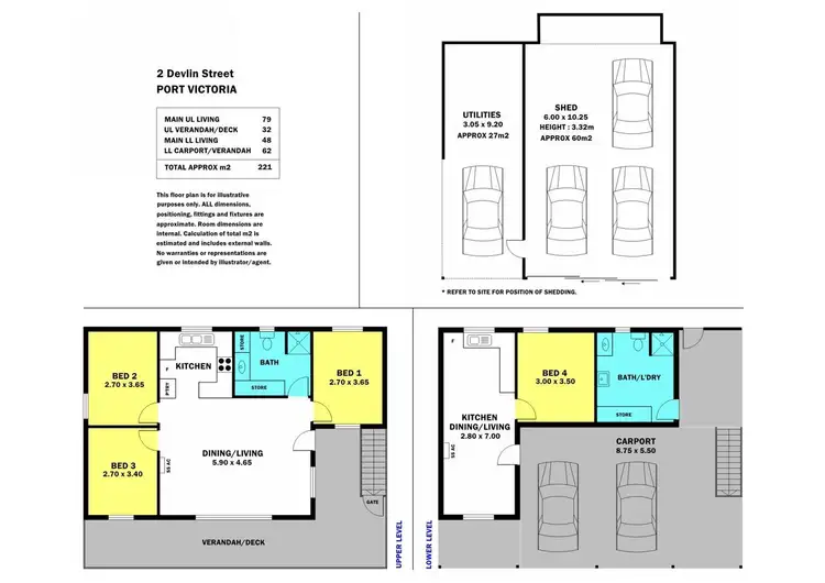 Floorplan of Homely house listing, 2 Devlin Street, Port Victoria SA 5573