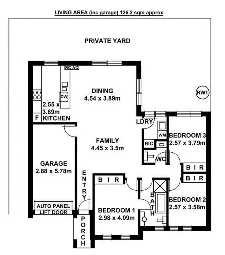 Floorplan of Homely house listing, 6 Ross Street, Seacombe Gardens SA 5047