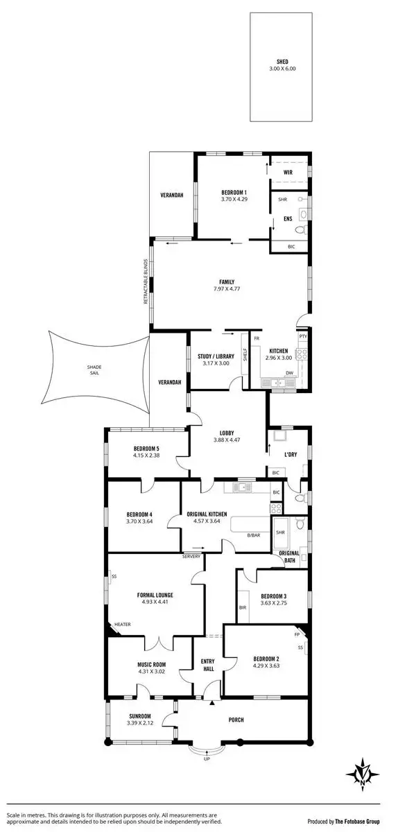 Floorplan of Homely house listing, 15 Haig Street, Netherby SA 5062