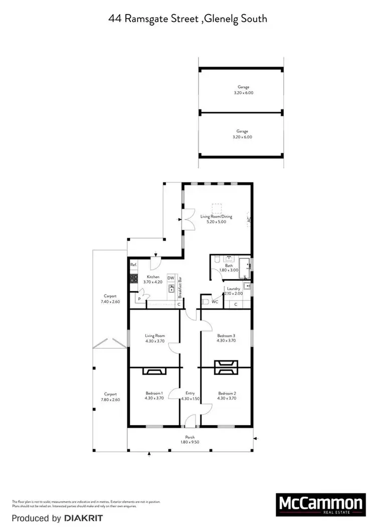 Floorplan of Homely house listing, 44 Ramsgate Street, Glenelg South SA 5045