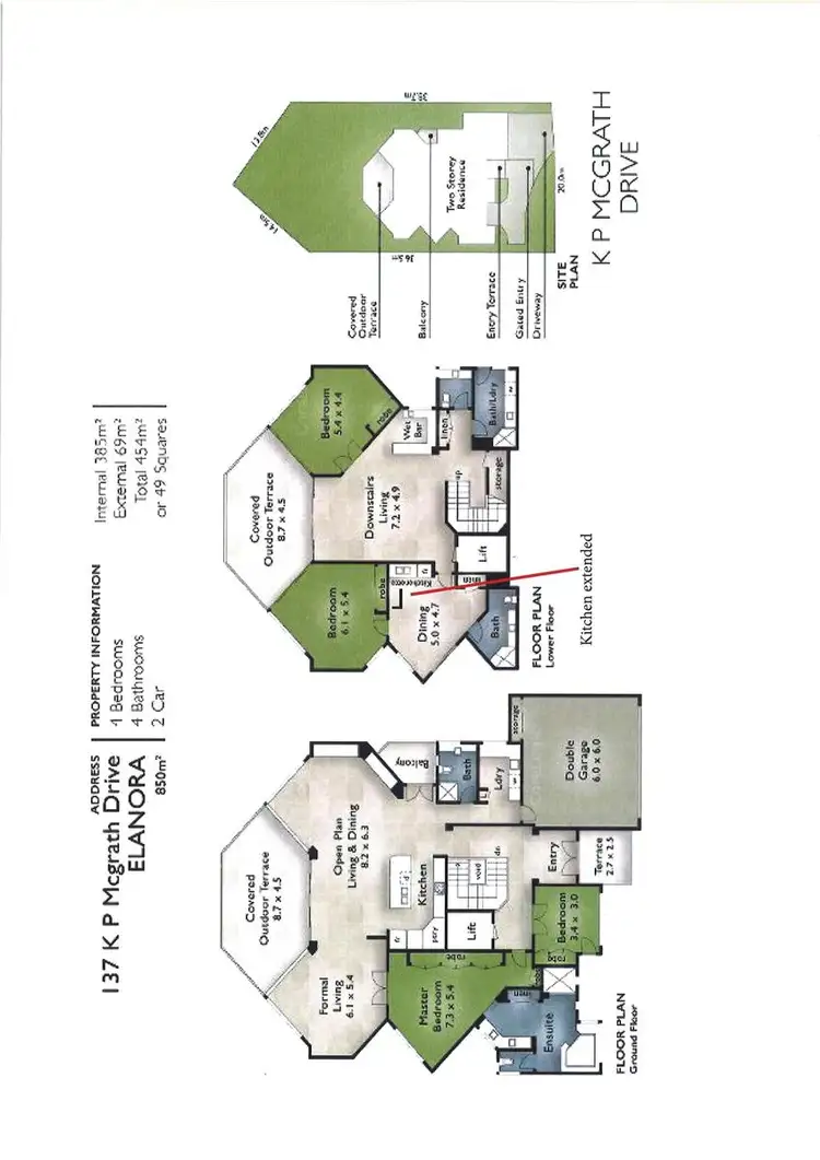 Floorplan of Homely house listing, 137 K P McGrath Drive, Elanora QLD 4221
