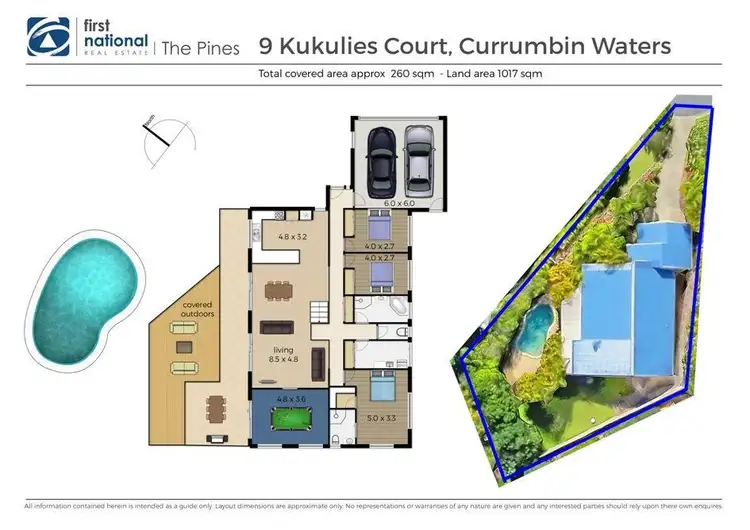 Floorplan of Homely house listing, 9 Kukulies Court, Currumbin Waters QLD 4223