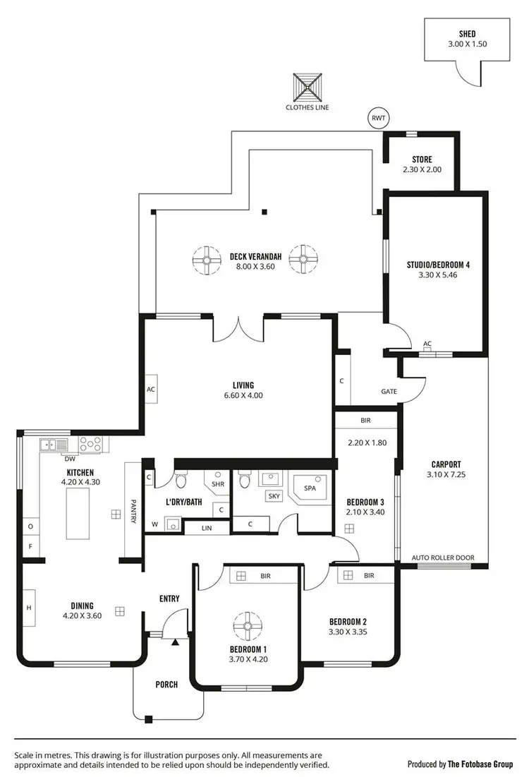 Floorplan of Homely house listing, 32 Ackland Avenue, Clarence Gardens SA 5039