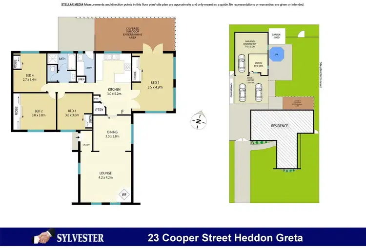 Floorplan of Homely house listing, 23 Cooper Street, Heddon Greta NSW 2321