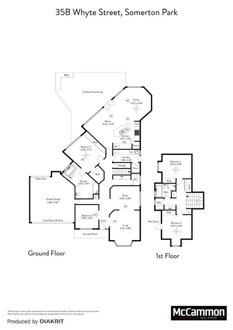 Floorplan of Homely house listing, 35b Whyte Street, Somerton Park SA 5044