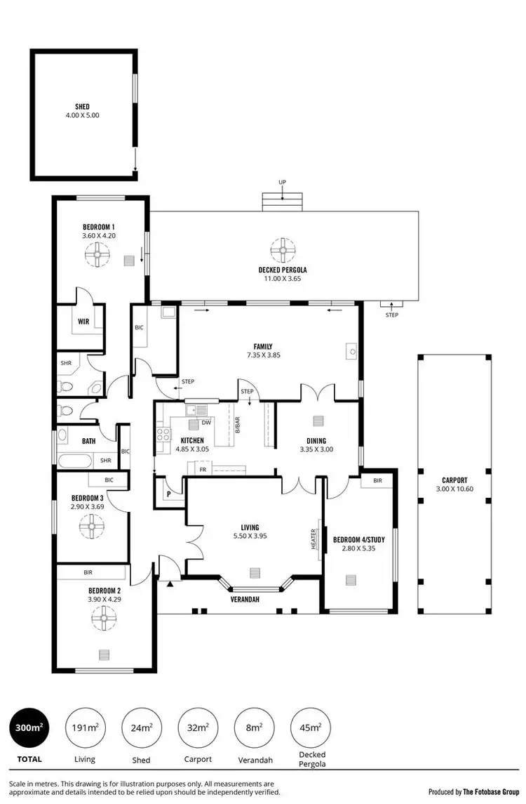Floorplan of Homely house listing, 6 Woodburn Avenue, Hawthorndene SA 5051