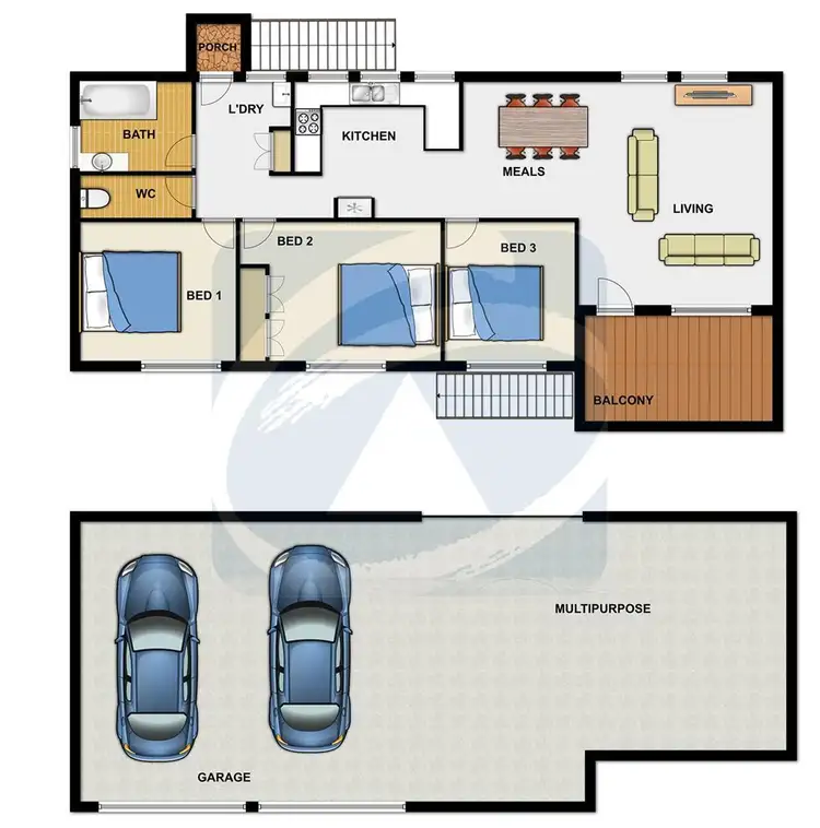Floorplan of Homely house listing, 11 Mayflower Street, Daisy Hill QLD 4127