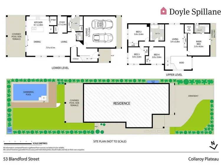 Floorplan of Homely house listing, 53 Blandford Street, Collaroy Plateau NSW 2097