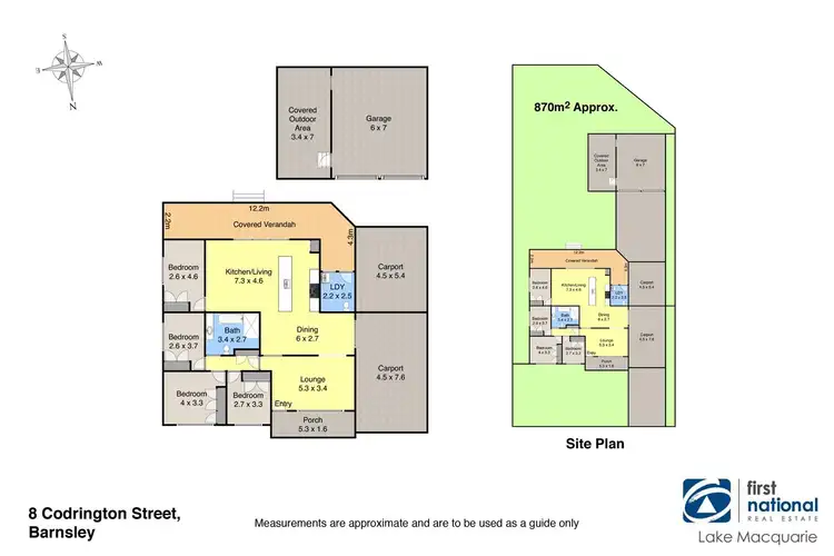 Floorplan of Homely house listing, 8 Codrington Street, Barnsley NSW 2278