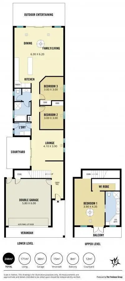 Floorplan of Homely house listing, 30 Gowrie Avenue, Glengowrie SA 5044