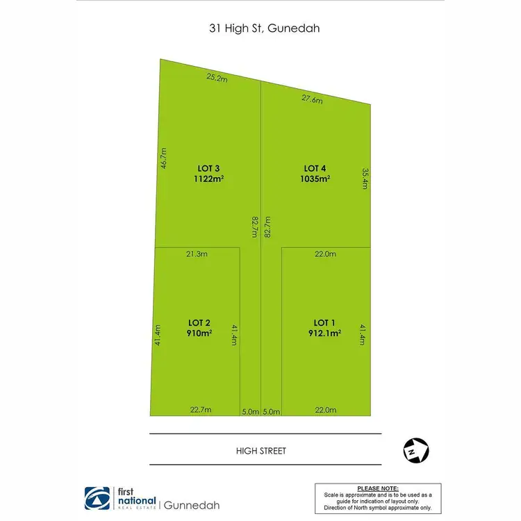 Floorplan of Homely land listing, 31 High Street, Gunnedah NSW 2380