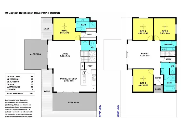 Floorplan of Homely house listing, 70 Captain Hutchinson Drive, Point Turton SA 5575