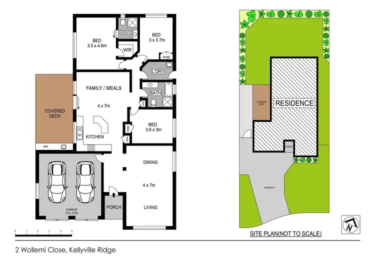 Floorplan of Homely house listing, 2 Wollemi Close, Kellyville Ridge NSW 2155