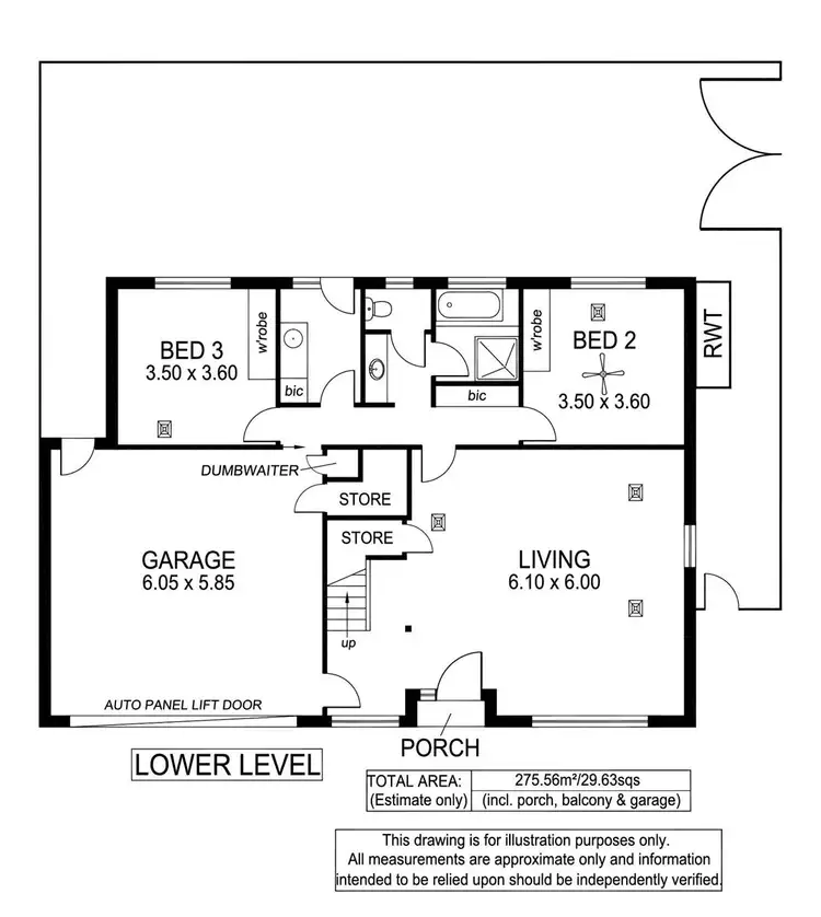 Floorplan of Homely house listing, 72 Roy Terrace, Christies Beach SA 5165