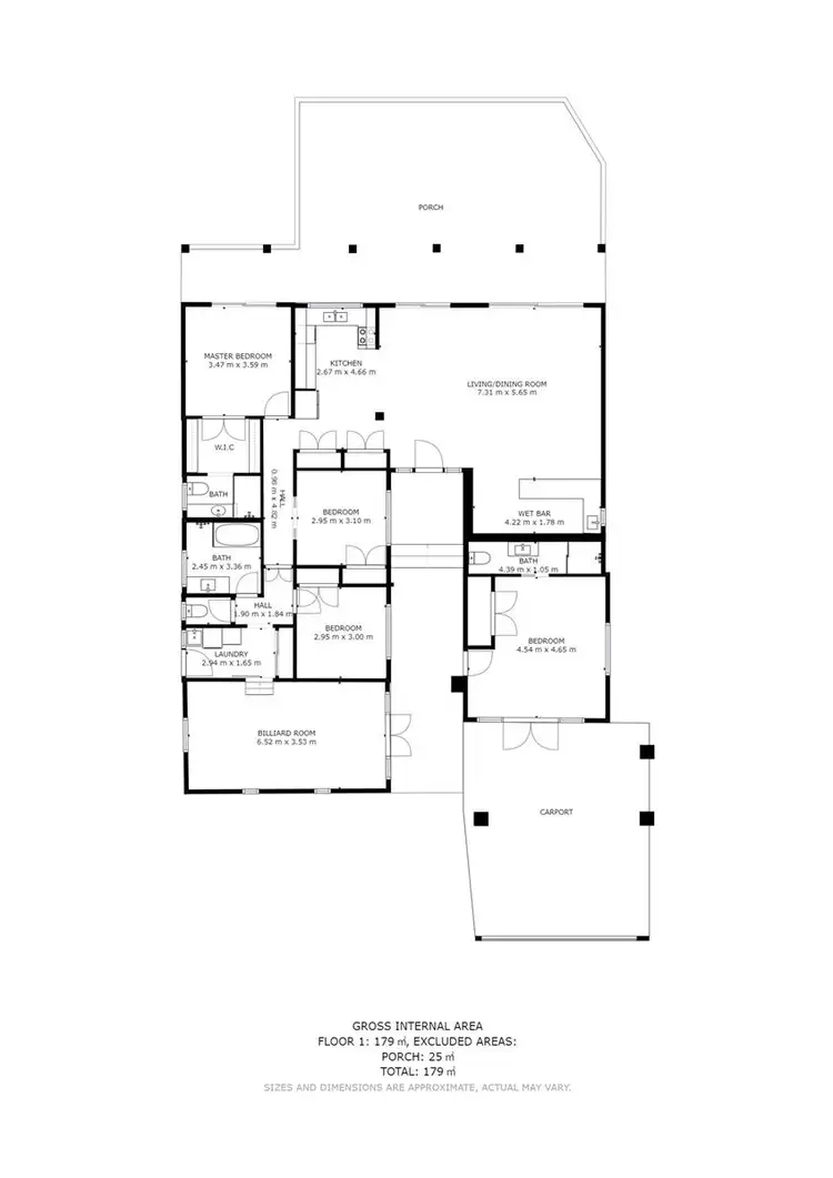 Floorplan of Homely house listing, 9 Cresta Court, Broadbeach Waters QLD 4218