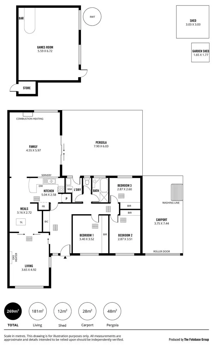 Floorplan of Homely house listing, 1C Launceston Avenue, Banksia Park SA 5091