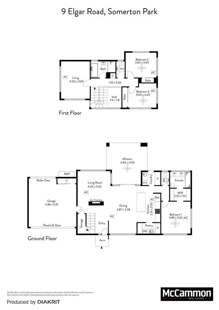 Floorplan of Homely house listing, 9 Elgar Road, Somerton Park SA 5044