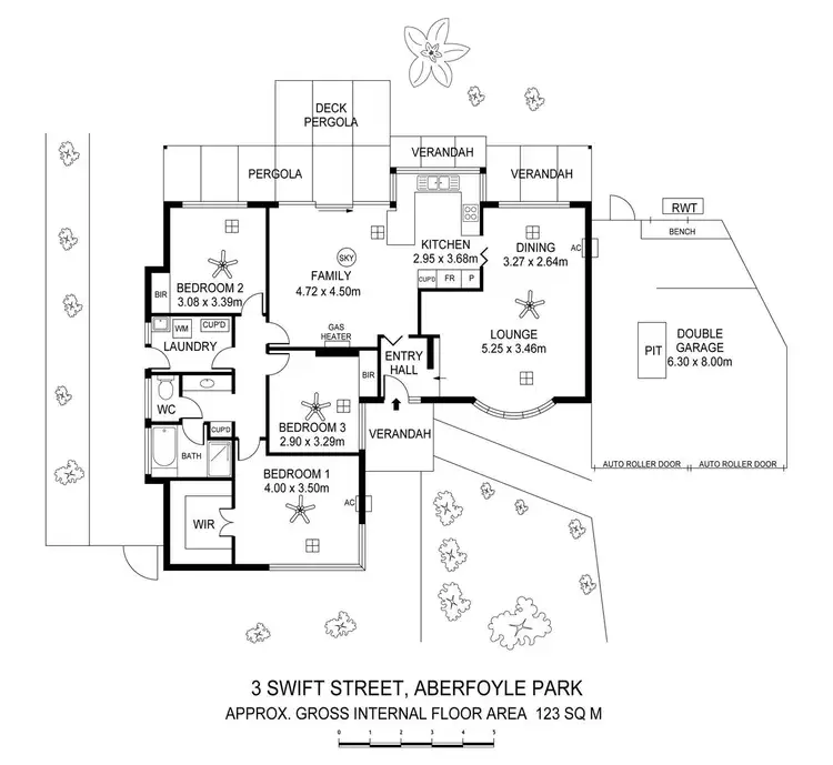 Floorplan of Homely house listing, 3 Swift Street, Aberfoyle Park SA 5159