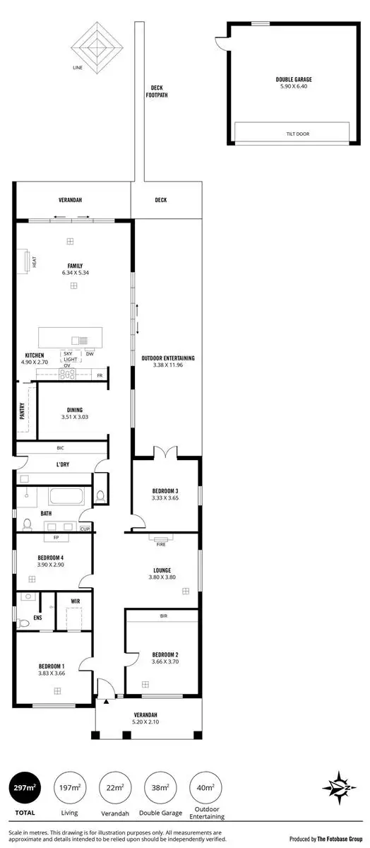Floorplan of Homely house listing, 18 Smith-Dorrien Street, Netherby SA 5062