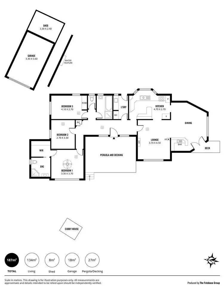 Floorplan of Homely house listing, 1 Oak Court, Campbelltown SA 5074