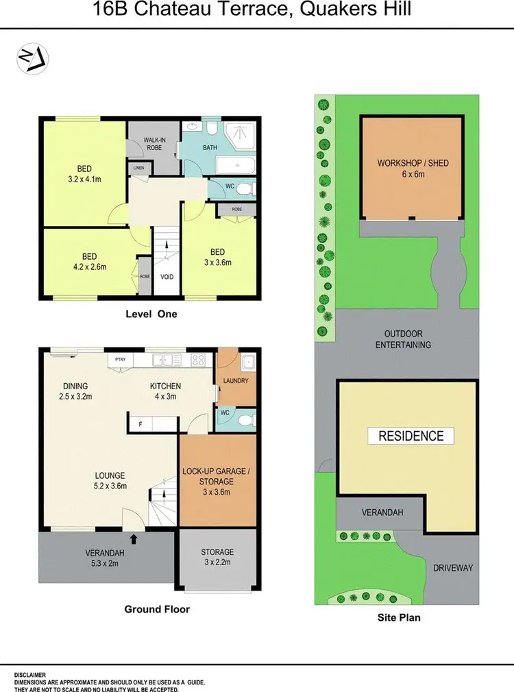 Floorplan of Homely house listing, 16B Chateau Terrace, Quakers Hill NSW 2763
