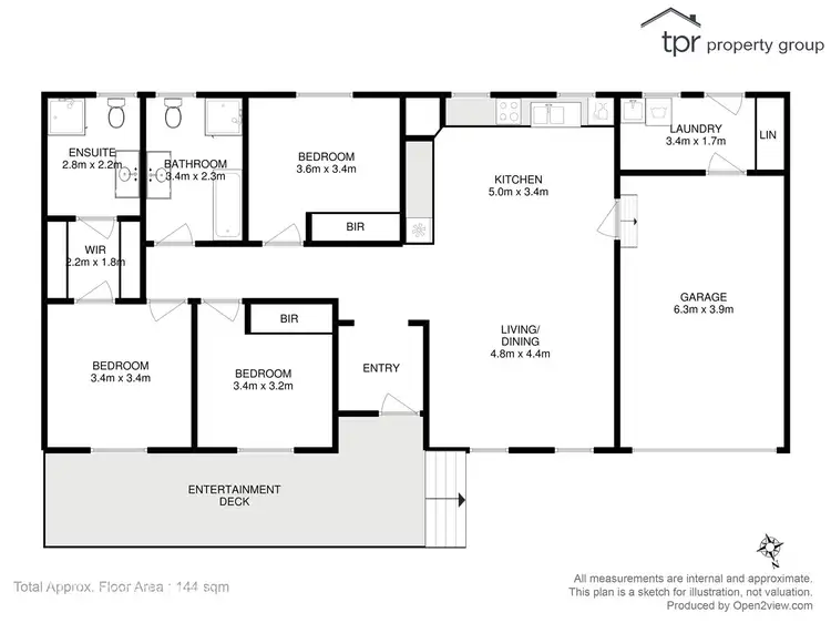 Floorplan of Homely house listing, 21 Macnaghten Road, Dover TAS 7117