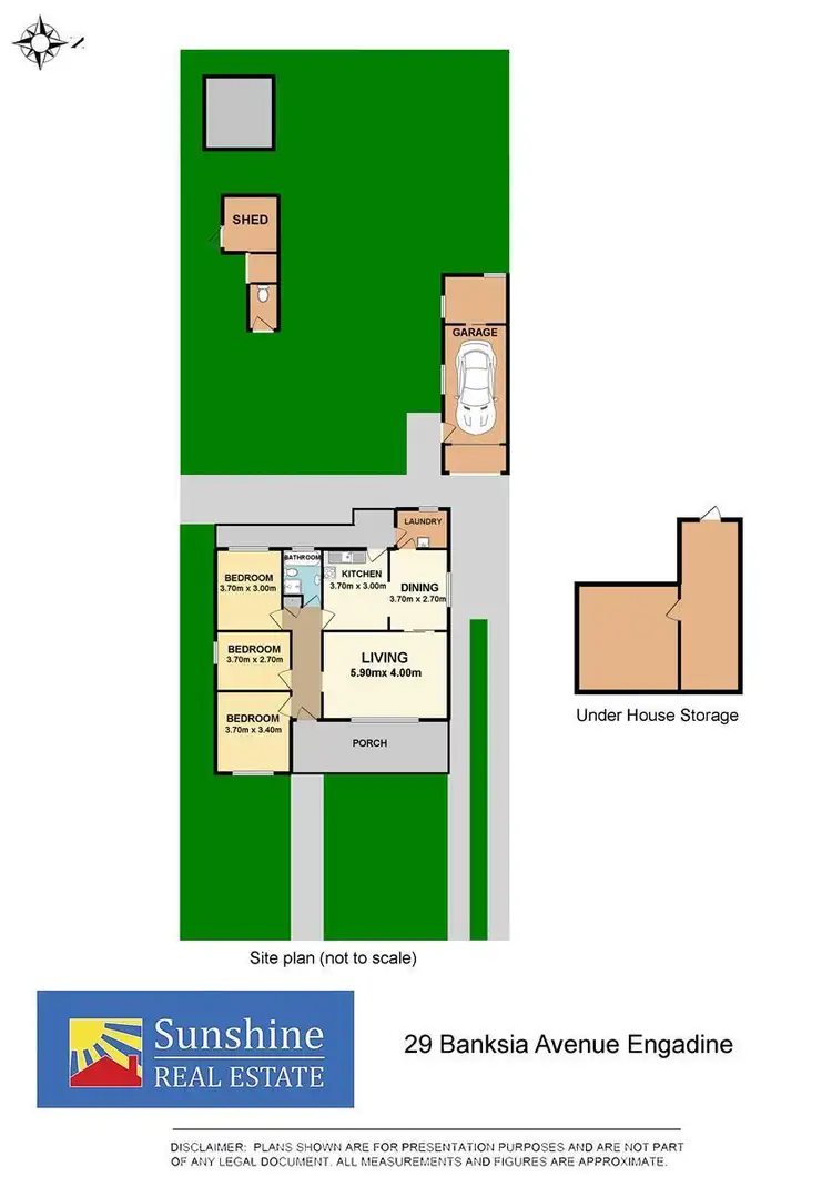 Floorplan of Homely house listing, 29 Banksia Avenue, Engadine NSW 2233