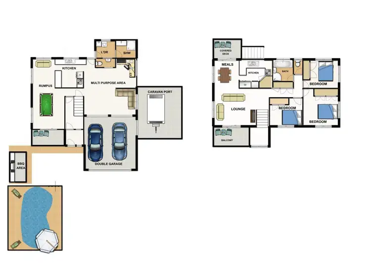 Floorplan of Homely house listing, 6 Raleigh Street, Springwood QLD 4127