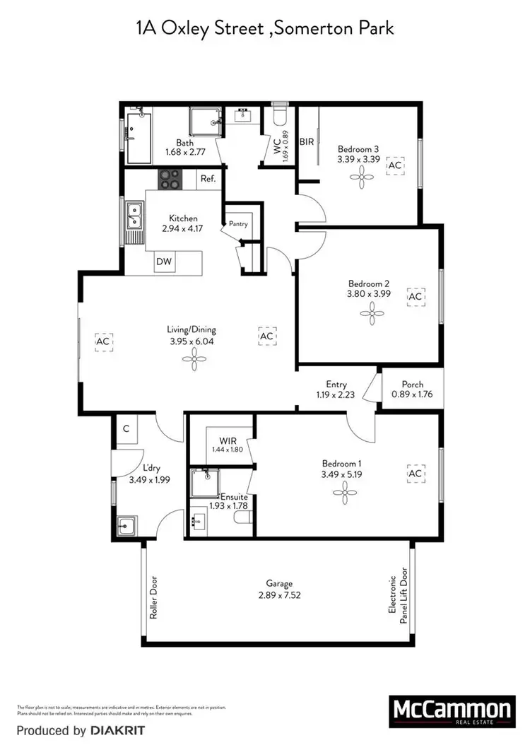 Floorplan of Homely house listing, 1a Oxley Street, Somerton Park SA 5044