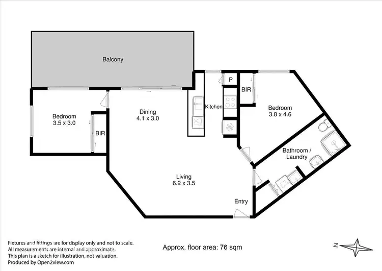 Floorplan of Homely house listing, 120/571 Nelson Road, Mount Nelson TAS 7007