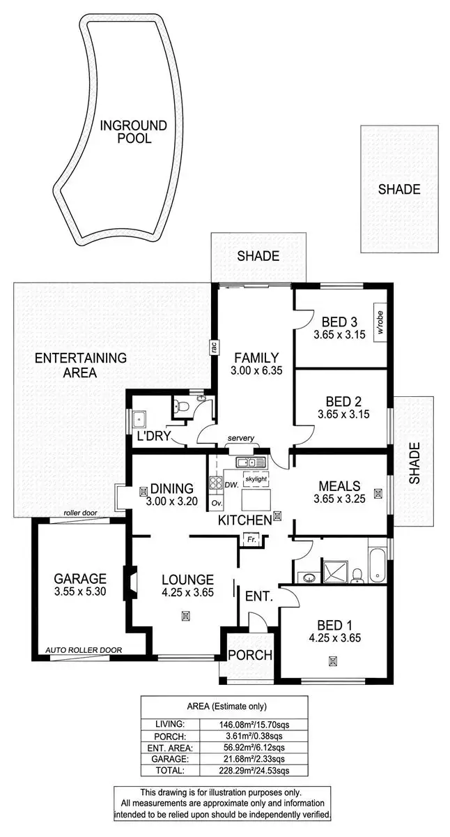 Floorplan of Homely house listing, 50 Stradbroke Avenue, Plympton Park SA 5038