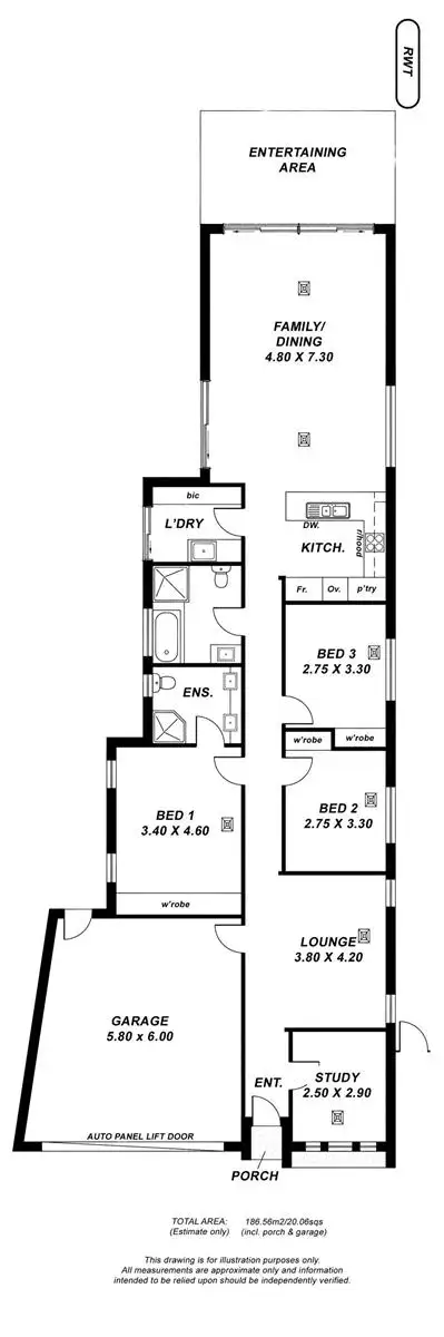 Floorplan of Homely house listing, 2B Culver Avenue, Sturt SA 5047