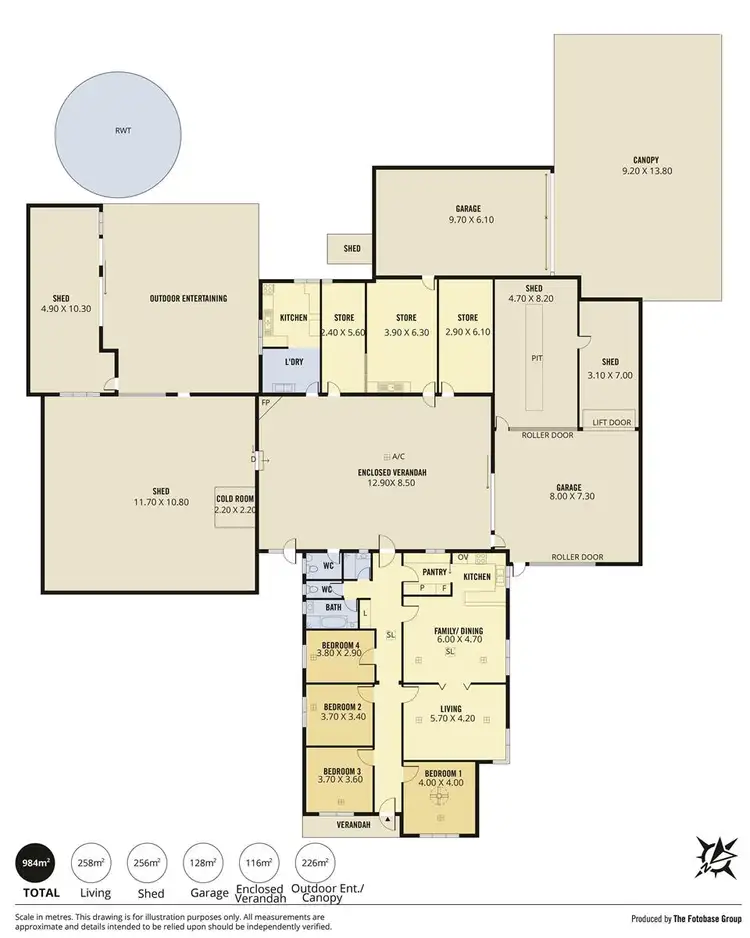 Floorplan of Homely house listing, 1867 Main North Road, Salisbury Heights SA 5109