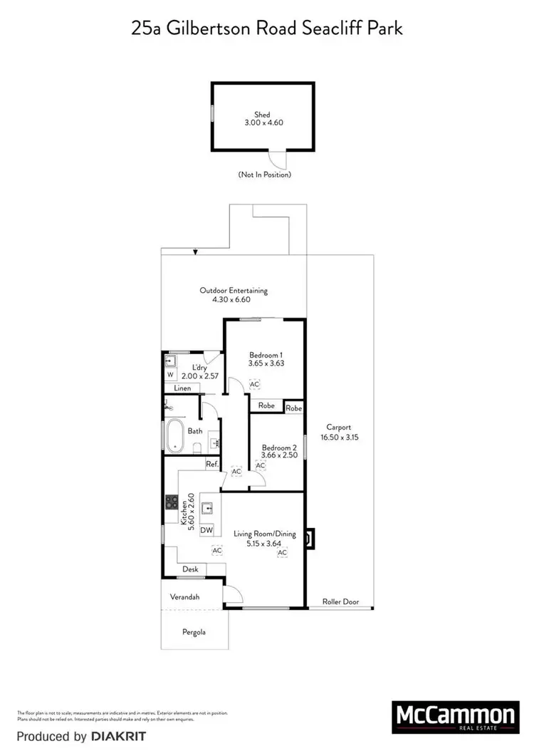 Floorplan of Homely house listing, 25a Gilbertson Road, Seacliff Park SA 5049