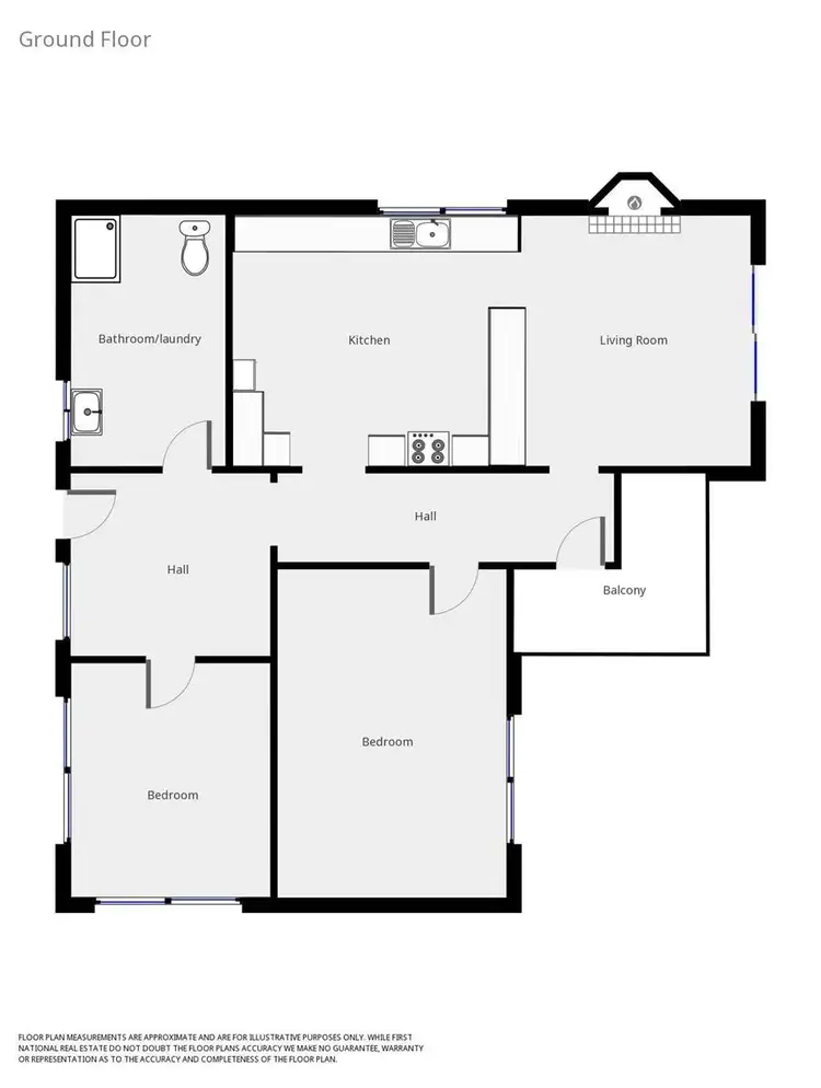 Floorplan of Homely house listing, 34 Main Street, Walwa VIC 3709