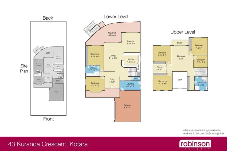 Floorplan of Homely house listing, 43 Kuranda Crescent, Kotara NSW 2289