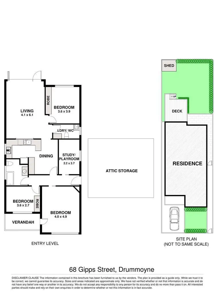 Floorplan of Homely house listing, 68 Gipps Street, Drummoyne NSW 2047