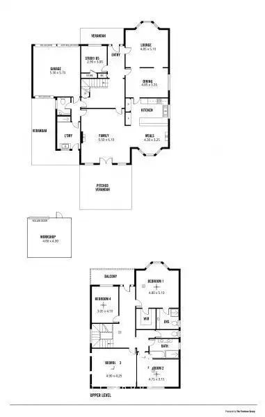 Floorplan of Homely house listing, 17 Elmwood Avenue, Fulham Gardens SA 5024