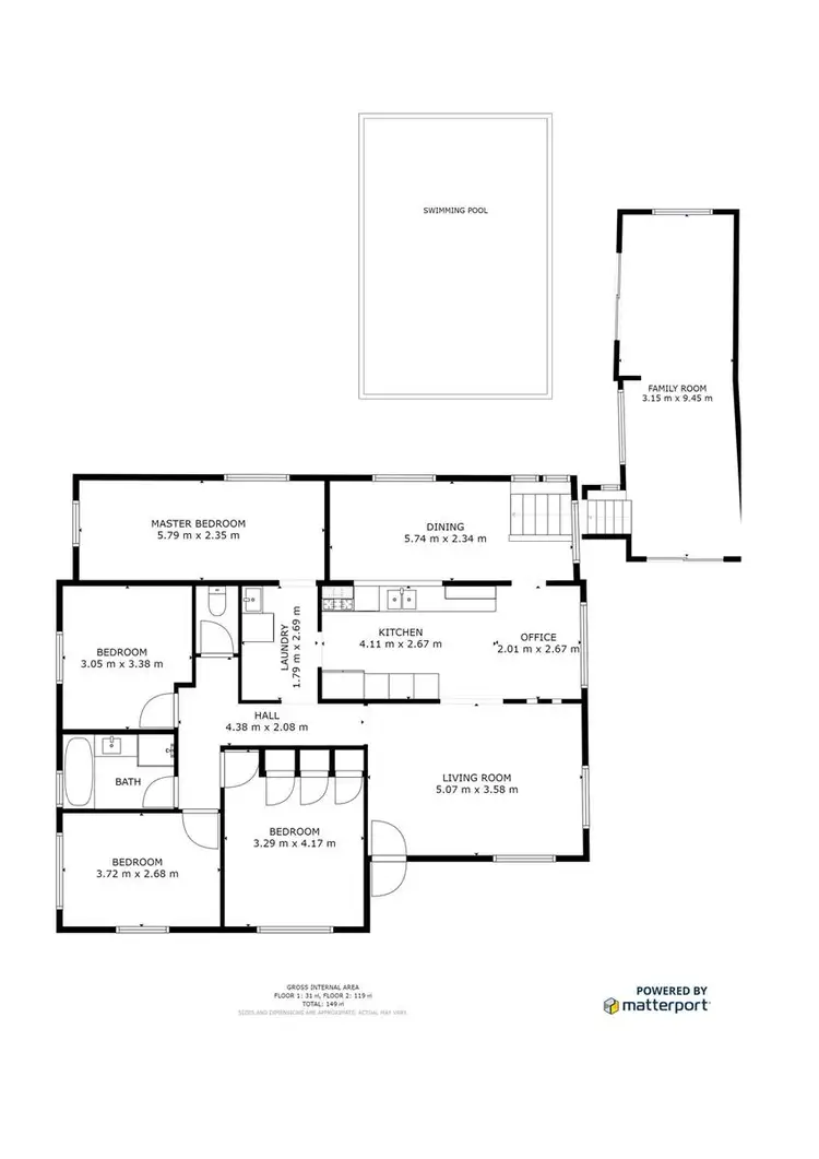 Floorplan of Homely house listing, 17 Brier Crescent, Varsity Lakes QLD 4227