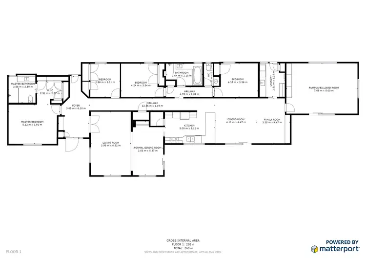 Floorplan of Homely house listing, 2 Sovereign Court, Mildura VIC 3500