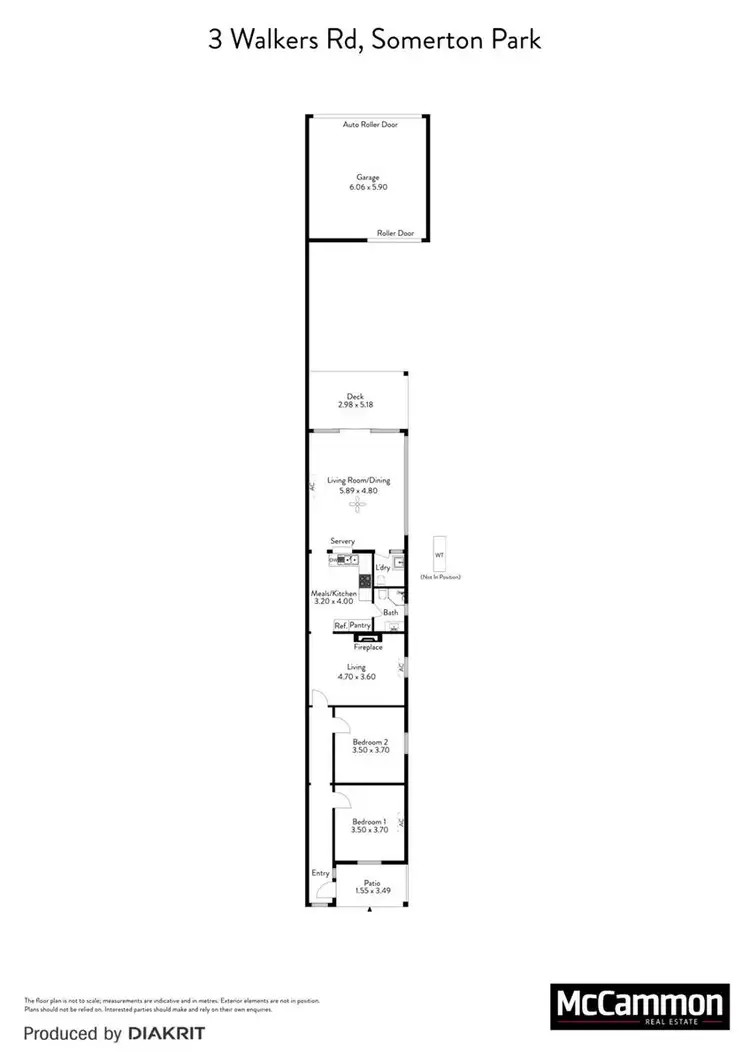 Floorplan of Homely house listing, 3 Walkers Road, Somerton Park SA 5044