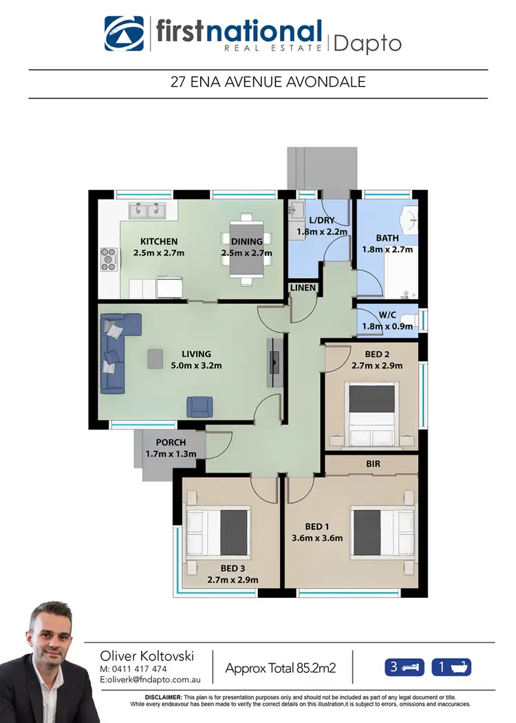 Floorplan of Homely house listing, 27 Ena Avenue, Avondale NSW 2530