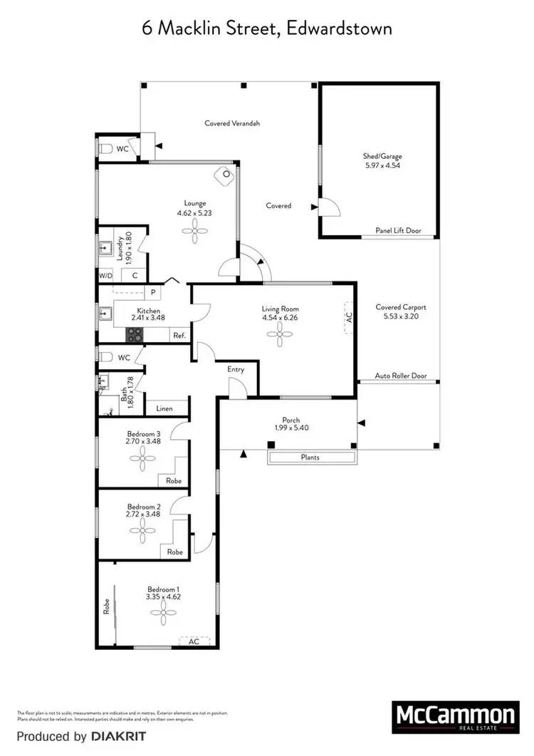 Floorplan of Homely house listing, 6 Macklin Street, Edwardstown SA 5039
