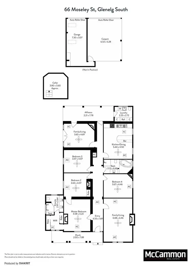 Floorplan of Homely house listing, 66 Moseley Street, Glenelg South SA 5045