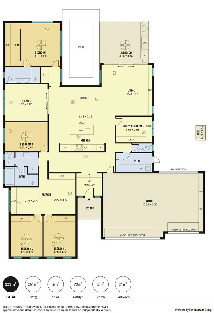 Floorplan of Homely house listing, 55 Captain Robertson Avenue, Golden Grove SA 5125
