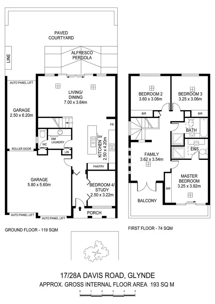 Floorplan of Homely house listing, 17/28A Davis Road, Glynde SA 5070