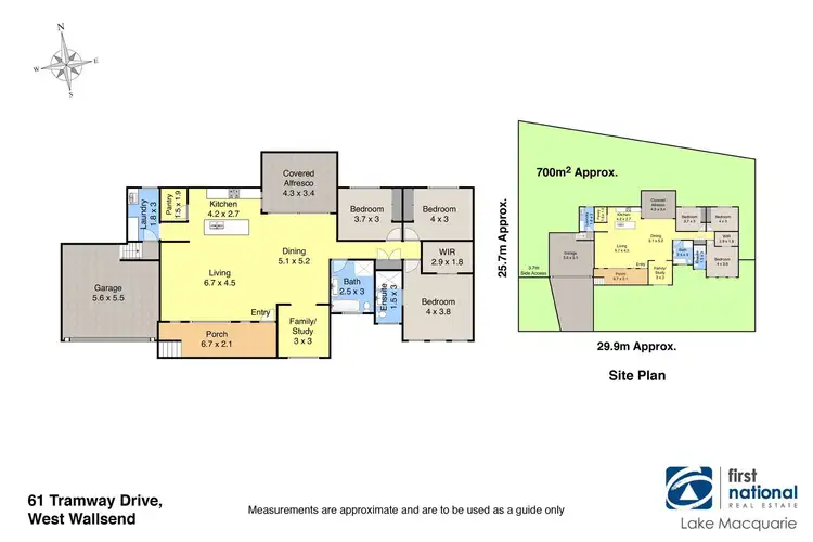 Floorplan of Homely house listing, 61 Tramway Drive, West Wallsend NSW 2286