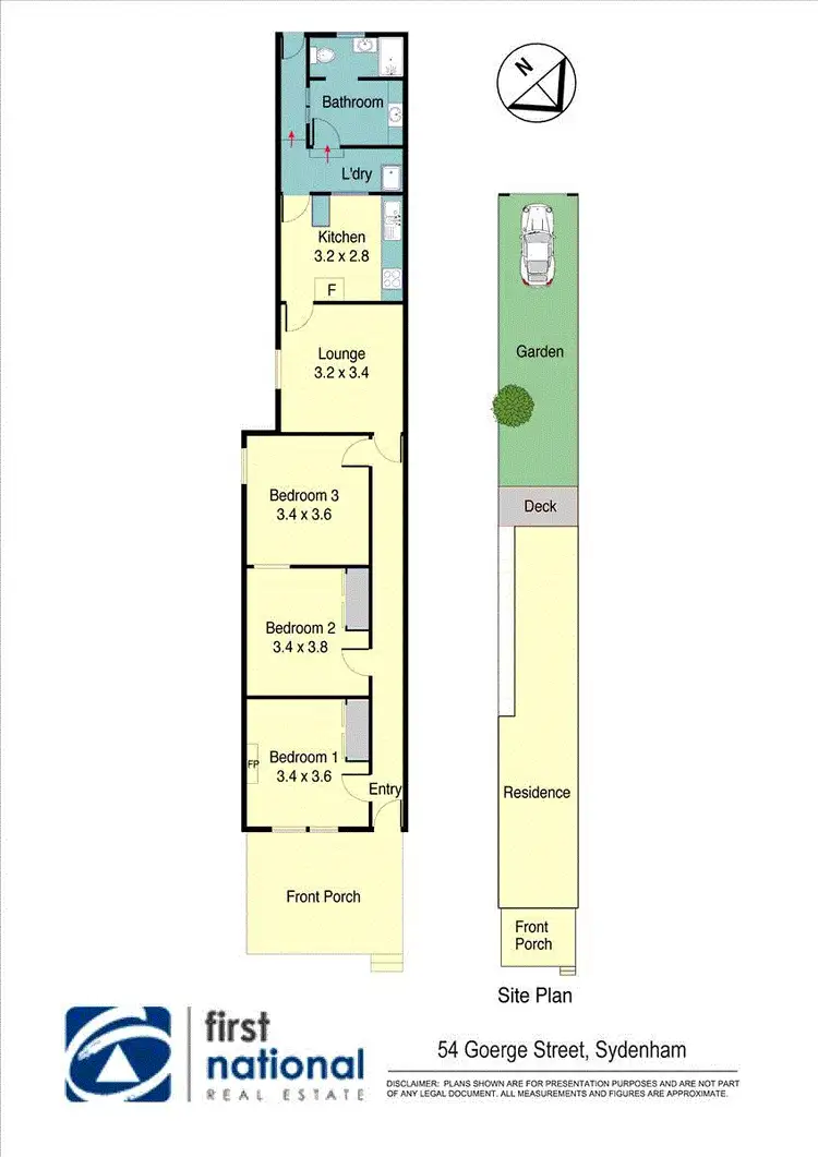 Floorplan of Homely house listing, 54 George Street, Sydenham NSW 2044