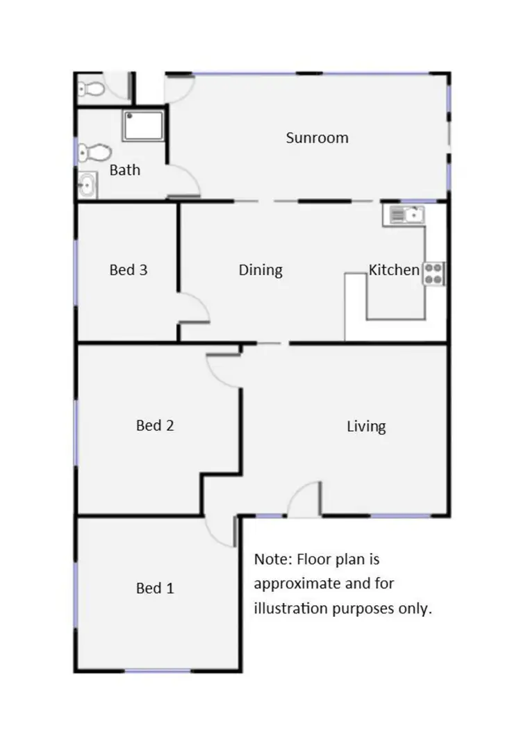 Floorplan of Homely house listing, 192 Tenth Street, Mildura VIC 3500