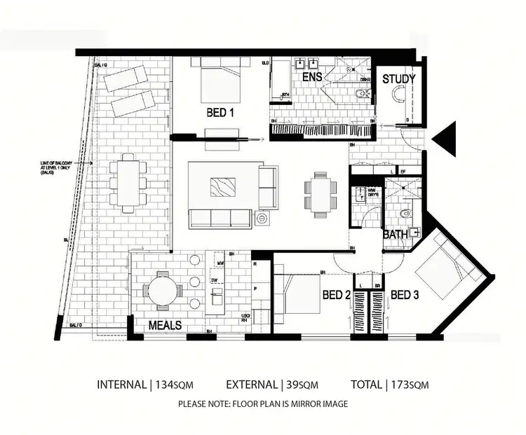 Floorplan of Homely apartment listing, 17/37 Duncan Street, West End QLD 4101